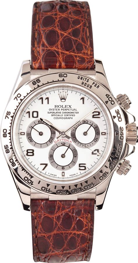 rolex daytona brown leather|daytona Rolex watch for sale.